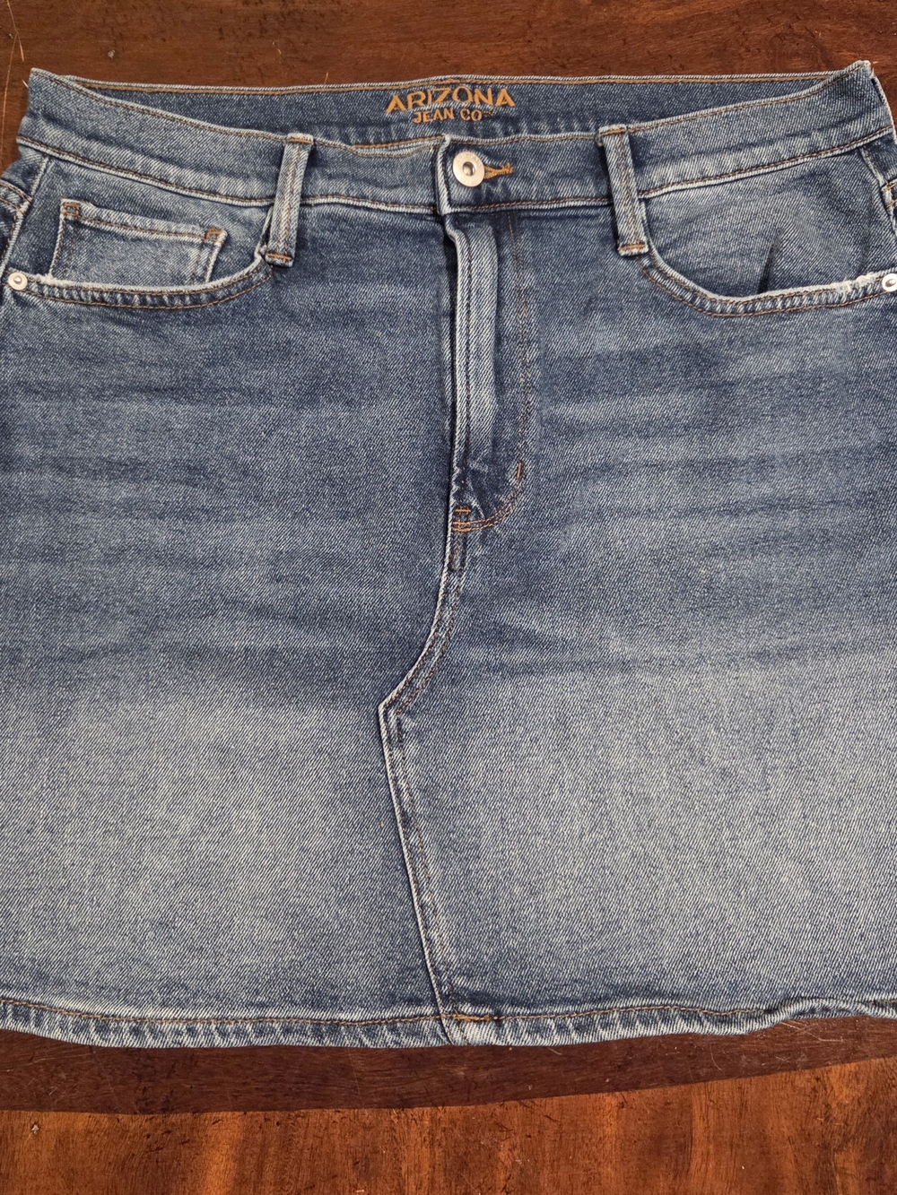Arizona Jean Co Women’s Light Blue Denim Skirt